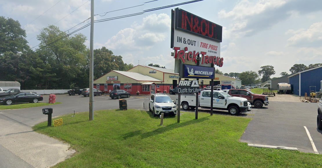 In and out In & Out Tire & Auto in Millsoro DE